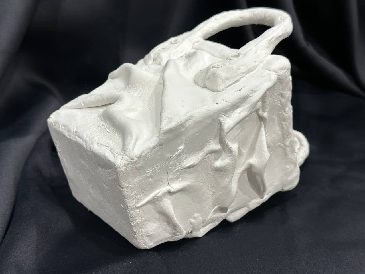 Moulage: Geometric Sculptural Art Bag