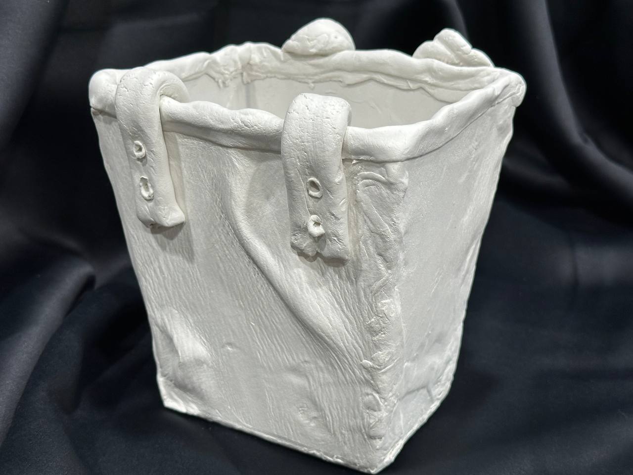 Moulage: Dropped Handle Sculptural Bag