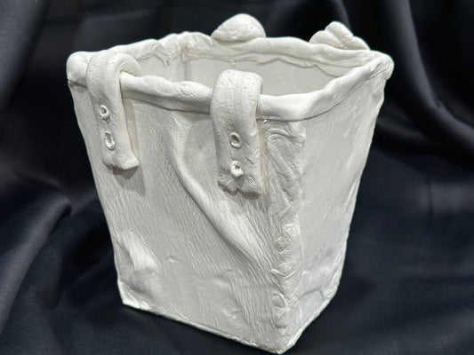 Moulage: Dropped Handle Sculptural Bag