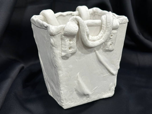 Moulage: Dropped Handle Sculptural Bag